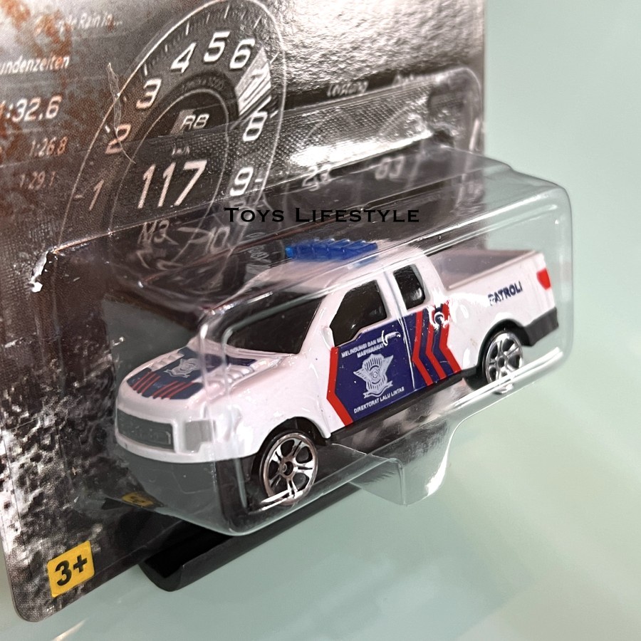 Mobil Diecast Polisi Rollspeed PJR Sabara Car Skala 64