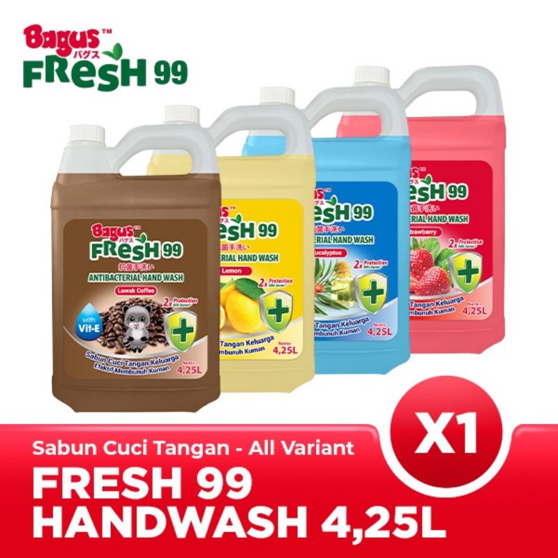 Jual Bagus Hand Wash Jerigen 4,25L Shopee Indonesia