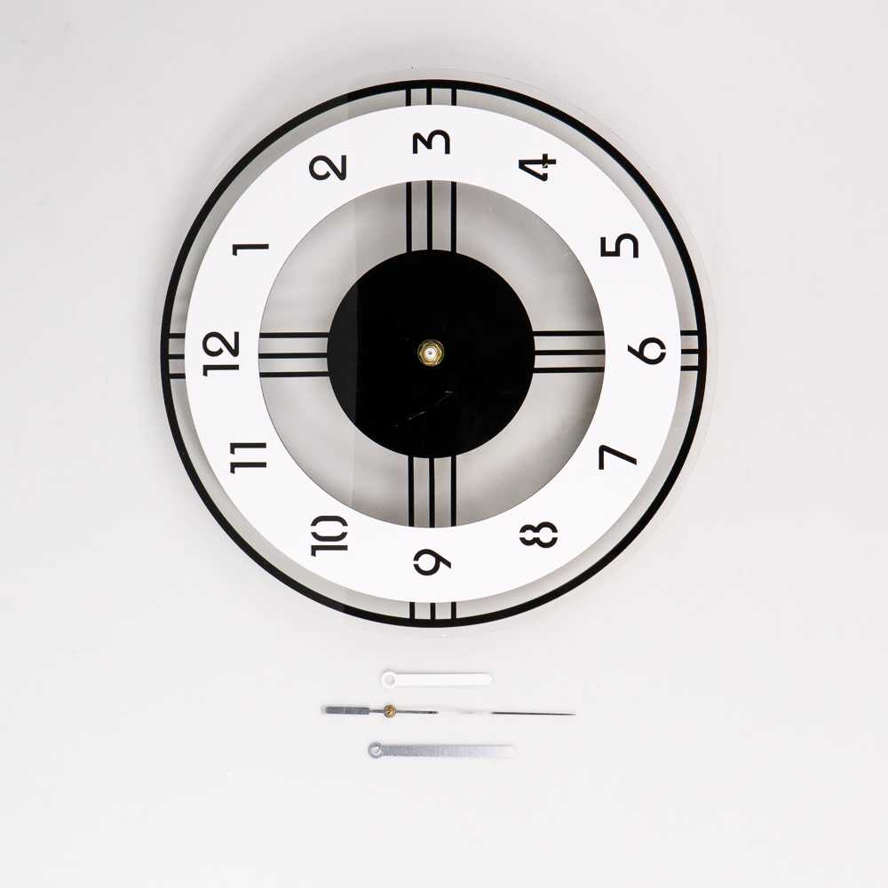 VOSARREA Jam Dinding Quartz Creative Design Simple Modern 30CM - E163