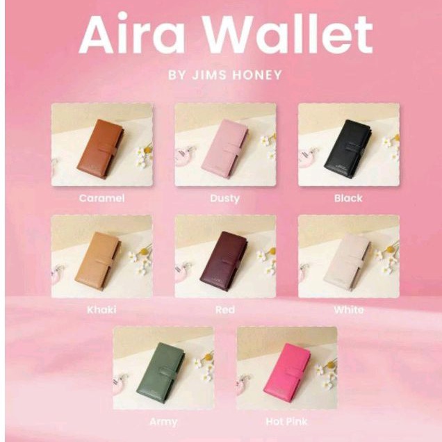 Aira Wallet Dompet panjang Jims Honey [New Colour]