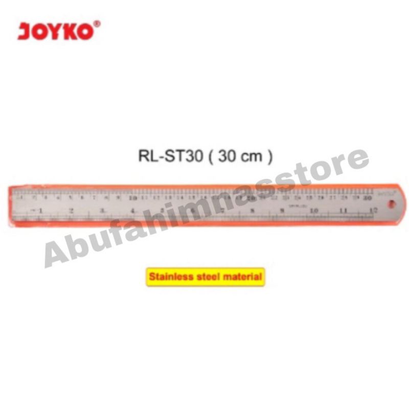 

PENGGARIS BESI JOYKO 30CM/MISTAR BESI JOYKO 30CM