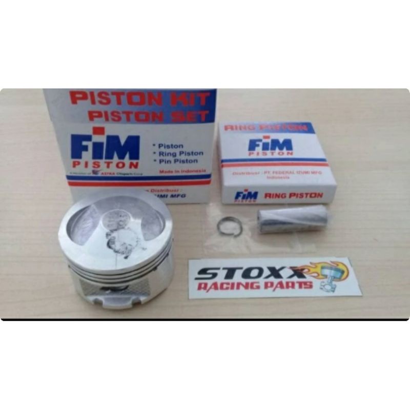 PISTON 54 54.5 55 PEN 13 BEAT SCOOPY SPACY VARIO 110 FIM IZUMI seher pin