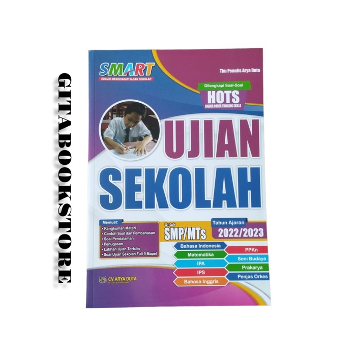 

Buku Smart Ujian Sekolah SMP / MTs Tahun Ajaran 2022/2023