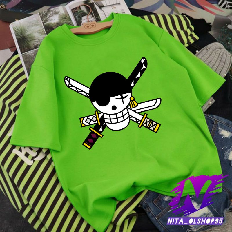 BAJU ANAK KAOS ANAK ANIME ONE PIECE ZORO