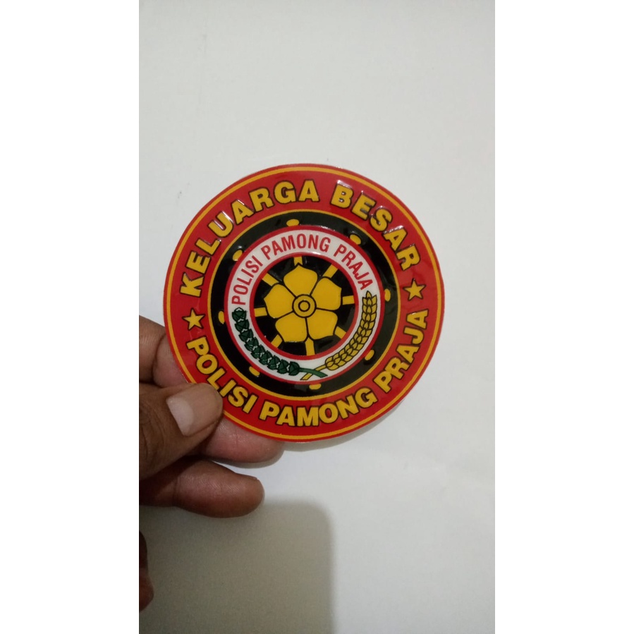 STIKER TIMBUL SATPOL PP