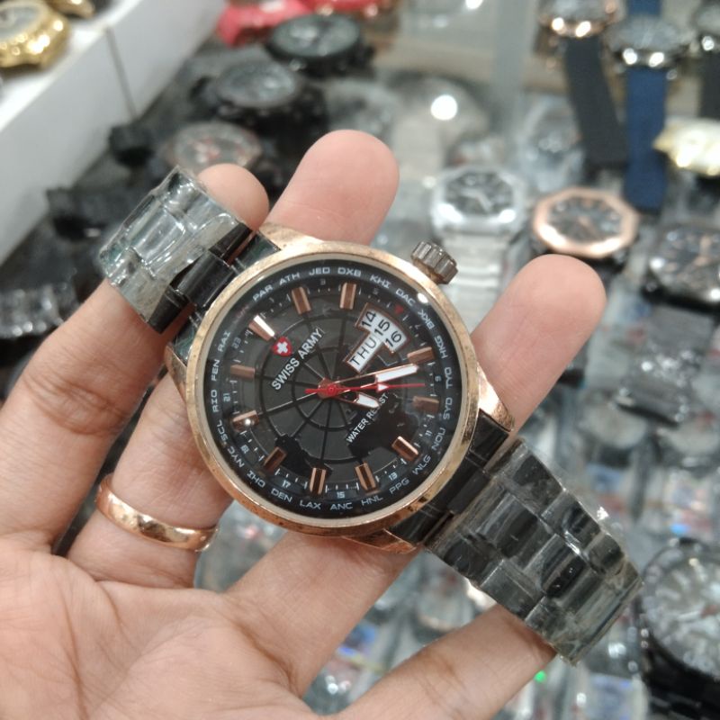 SS.id READY JAM TANGAN WANITA S-ARMY TALI RABTAI.