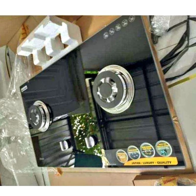 Kompor tanam rinnai 2 tungku