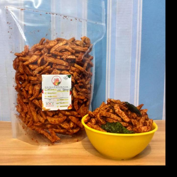 

(PROMO LBH69) Basreng Kriuk Medok 500 gr (setengah kilo) Pedas Daun Jeruk/Pedas Asin/Original by BASRENG MEDOK ✷