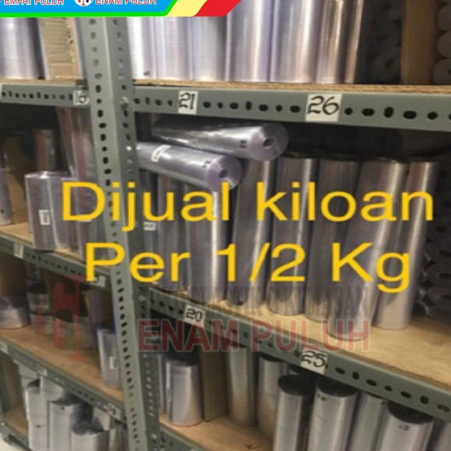 

[P-U9U ♫♪] Plastik Shrink Sreng segel kiloan kg film pvc thermal wrap wrapping-trending