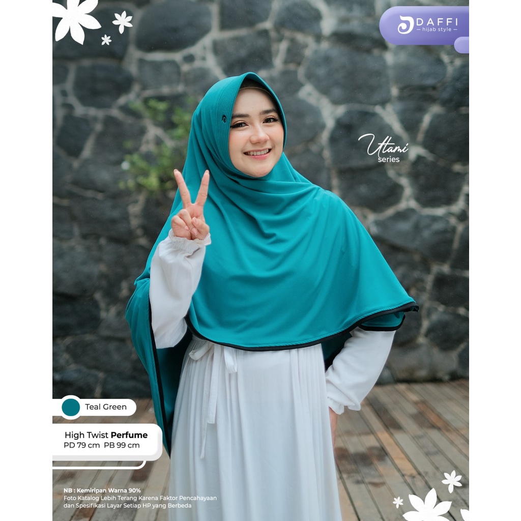 Daffi Hijab - Utami Series Bergo Instan Jumbo