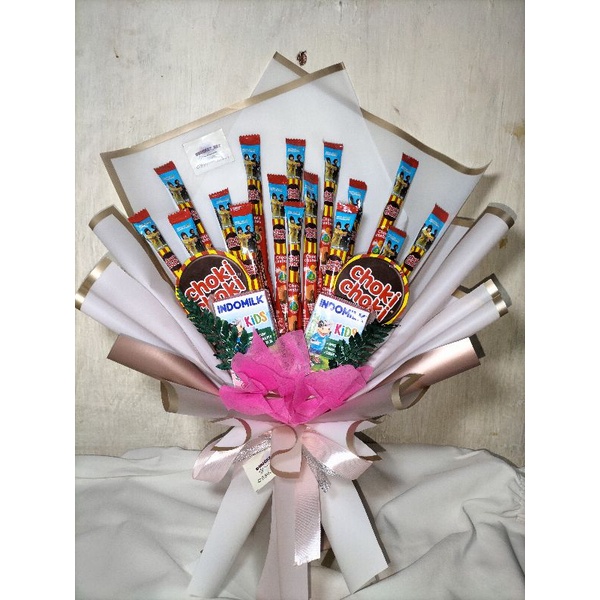 

bucket choki-choki Snack bucket buket handbouqet surabaya