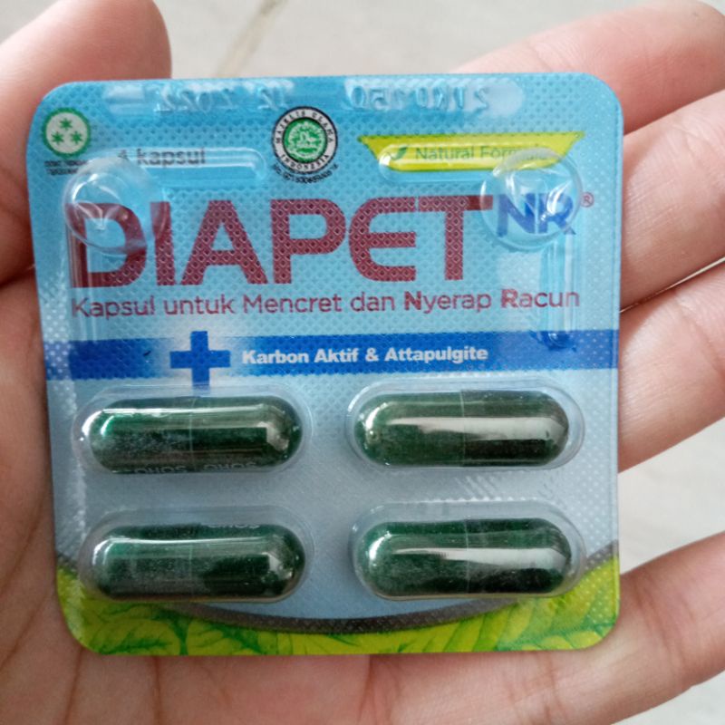 DIAPET NR UNTUK DIARE 1 STRIP ISI 4 KAPSUL