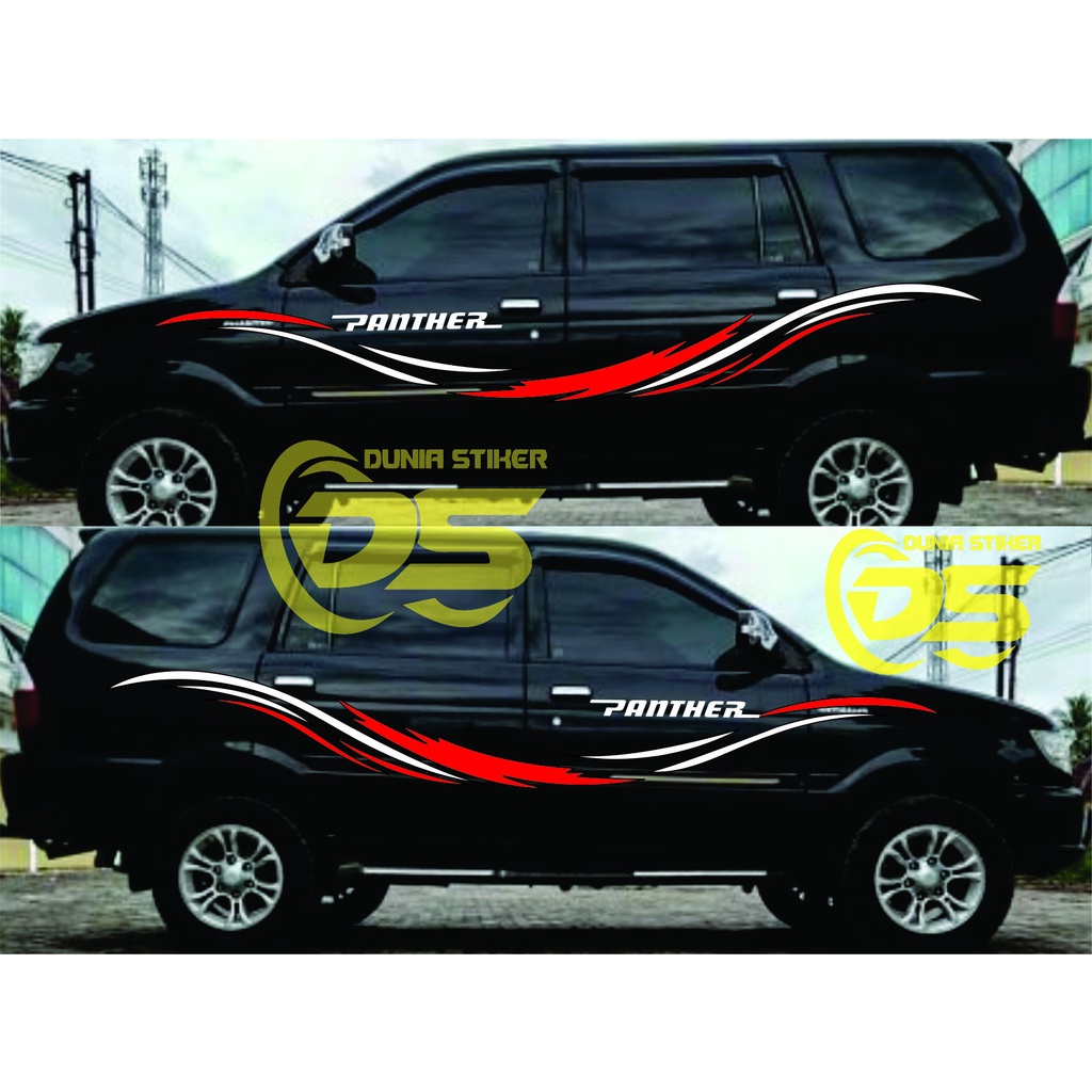 Cutting Stiker Mobil Panther Stiker Tribal Panther Stiker Mobil Isuzu Panther Terbaru