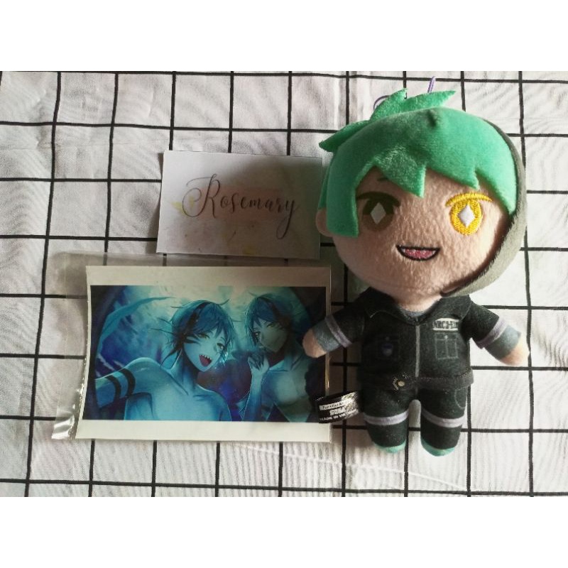 Disney Twisted Wonderland Jade Leech EX Sport Nuigurumi + Leech brother Netprint