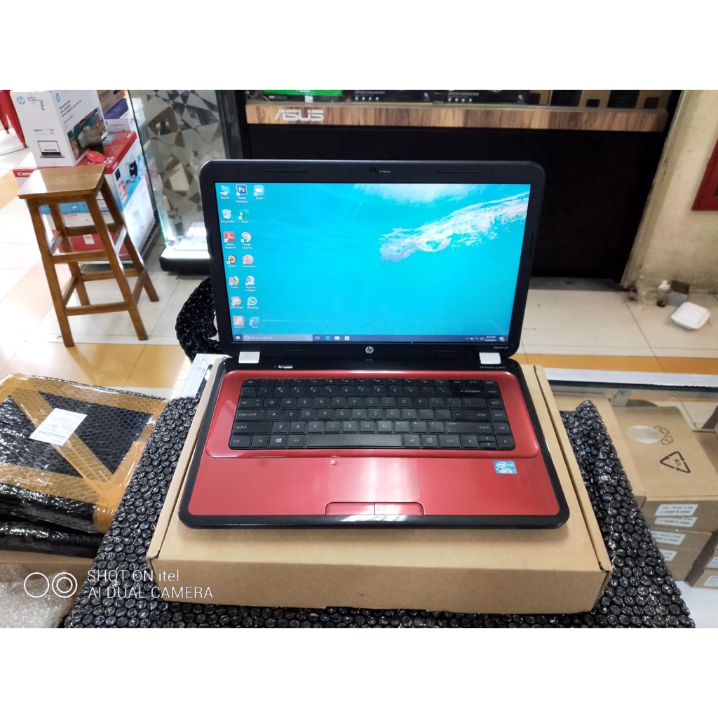 LAPTOP LEPTOP HP CORE I3 RAM 4 GB HDD 500 GB 15 INC WINDOWS10 ZOOM SIAP PAKAI