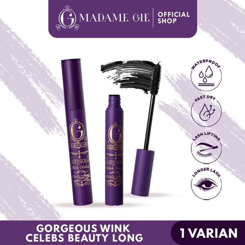 MADAME GIE GORGEOUS WINK CELEBS BEAUTY LONG MASCARA