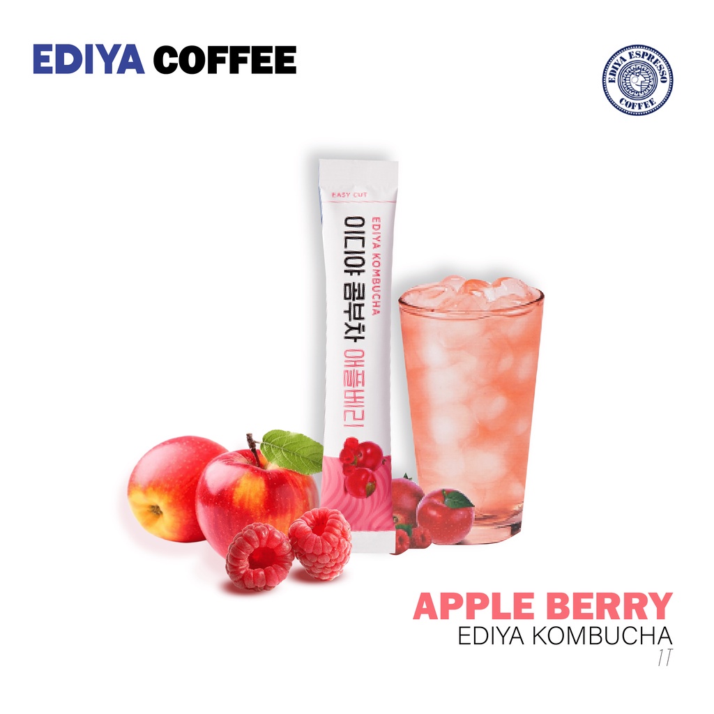 

Ediya Kombucha Apple Berry 6 Gr per Stick Hand Carry Korea