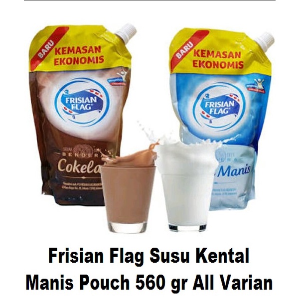 

Frisian Flag Susu Kental Manis Pouch 545 gr All Varian