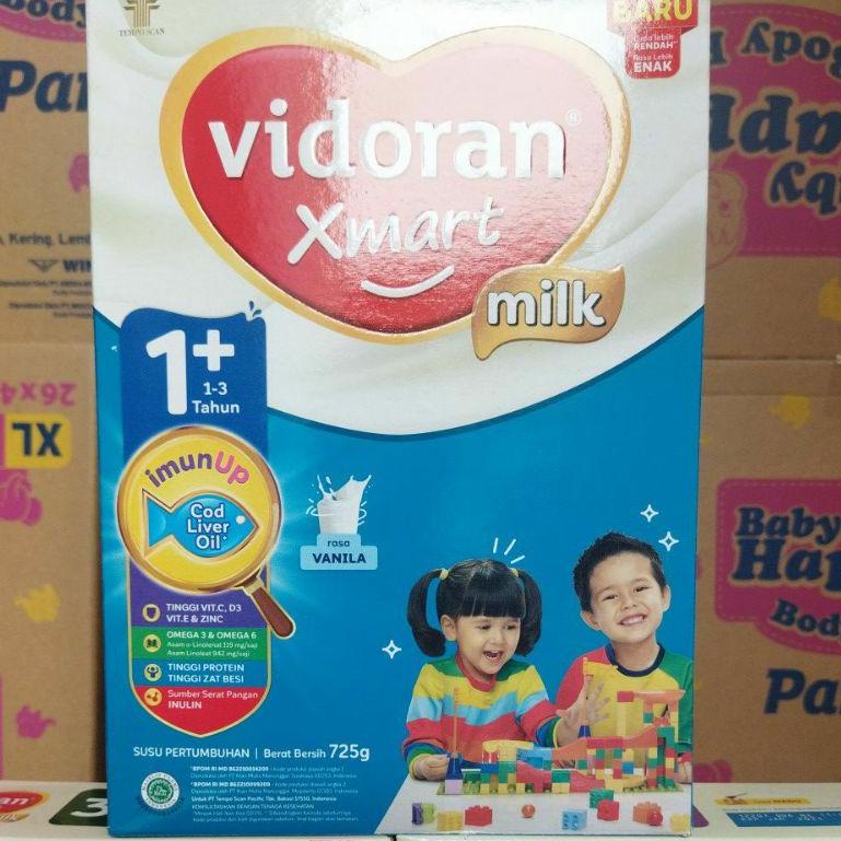 [M-9-Q ♥☞] VIDORAN XMART 1+ 725GR/VIDORAN XMART 3+ 725GR/VIDORAN XMART 5+ 725GR VANILA/MADU-murah