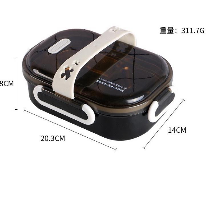 Ready Terkini kotak makan/kotak makan stainless/lunch box 800ml