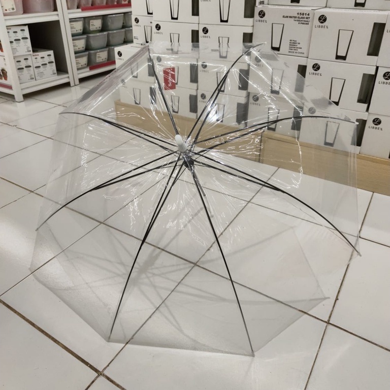 PAYUNG TRANSPARAN / TRANSPARANT UMBRELLA