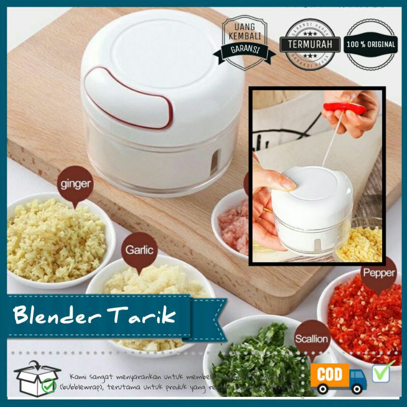 Jual Blender Tangan Mini Speedy Chopper Tarik Penghancur Gilingan Bumbu