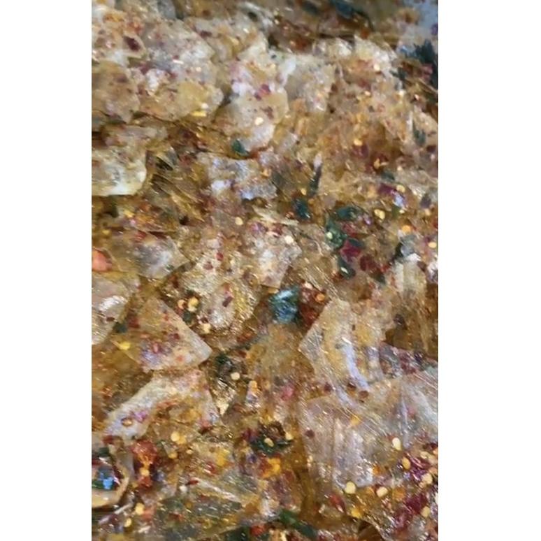 

ㅜ KRIPIK KACA PEDAS DLOWER 120gr .,.,.