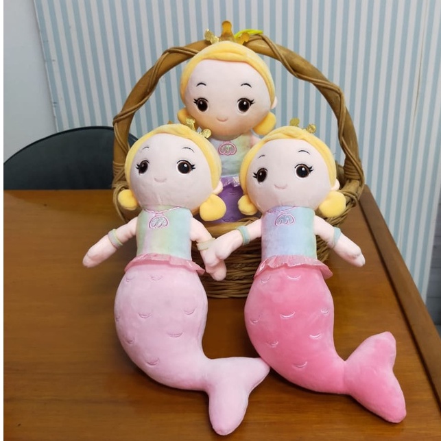 Boneka Mermaid Size 8&quot;/boneka putri duyung/kado ultah/Boneka Karakter