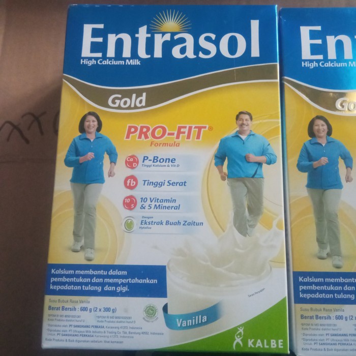

[NEW] Entrasol Gold Vanilla 600 Gram - Lama Exp 09 22