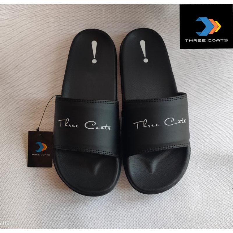 SANDAL SLIDE PRIA DAN WANITA THREE COATS ZIGZAG ORIGINAL //SENDAL SLOP THREE COATS PRIA DAN WANITA