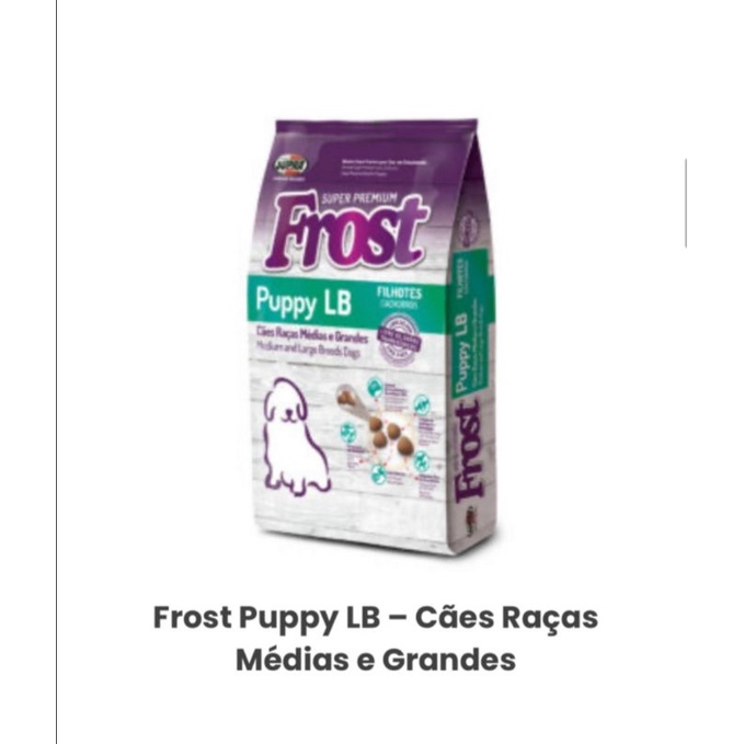 Frost puppy large breed dog food super premium khusus ekspedisi