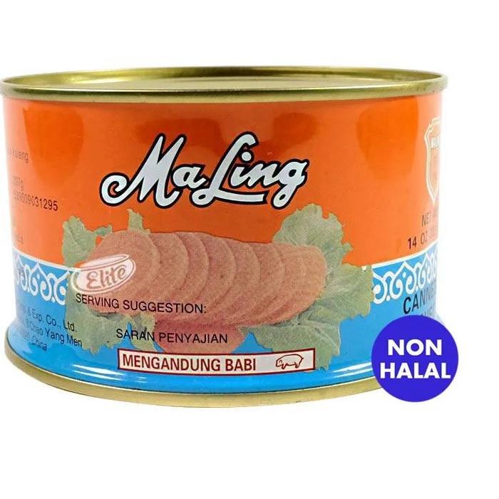 

limited STOCK!MALING HAM FYF 397GR - CANNED PORK LUNCHEON MEAT HAM 397 GR NONHALAL|KD3