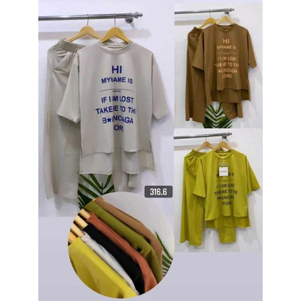 Kuyifei 316.6//Setcel Kuyifei//Setelan celana//Setelan wanita//pakaianwanitasby