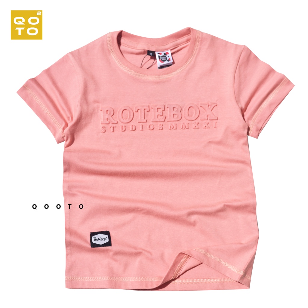 Baju Anak Laki Laki Distro Embos Rotebox Umur 1-12 Tahun Bahan Cotton 30S 19