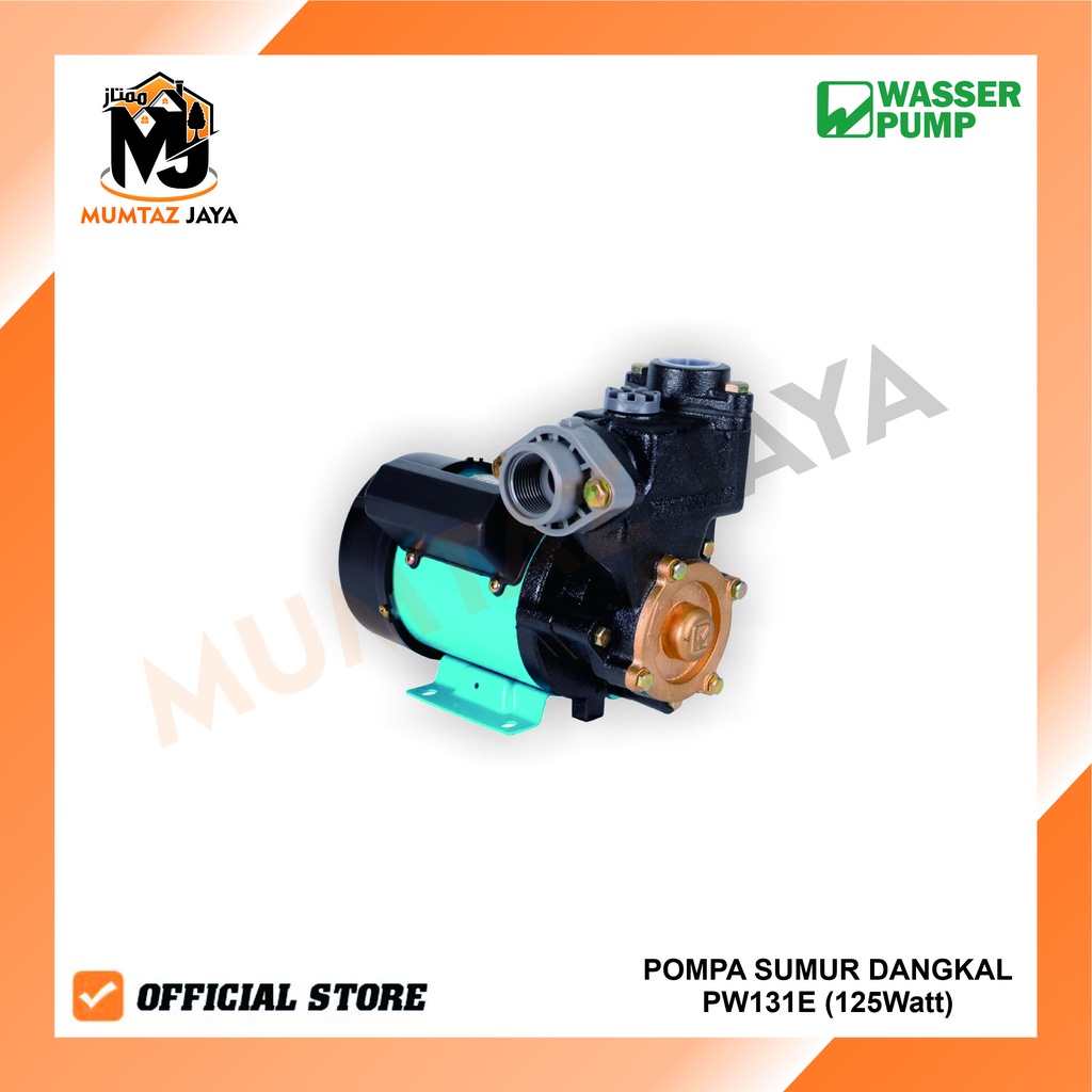 Pompa Sumur Dangkal PW-131E by Wasser Pump