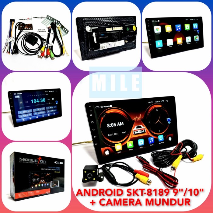 Headunit Android Skt 8189 9 Inch Atau 10 Inch Voice Command Wifi Gps