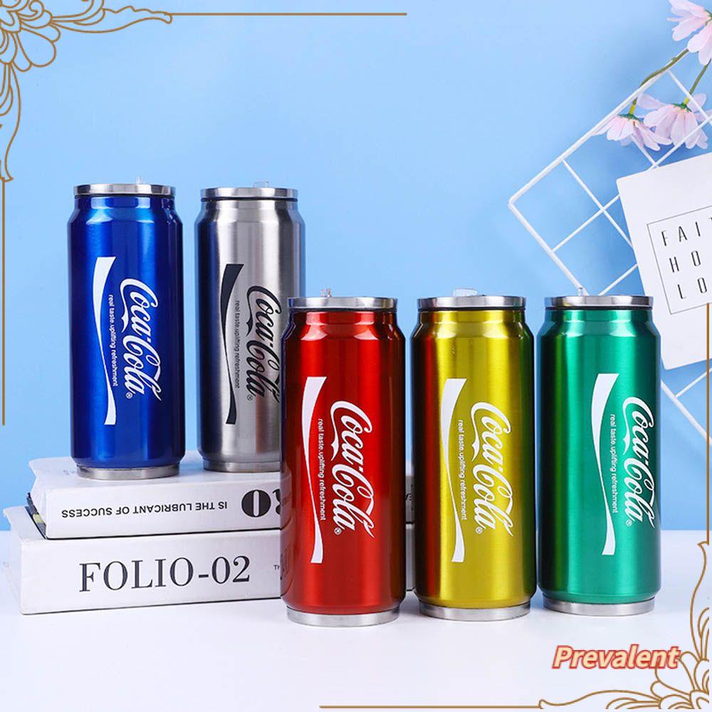Preva Termos Cangkir Hadiah Natal Stainless Steel Cola Stainless Steel Sedotan Botol Air Minum Mug Kopi Insulated Cup
