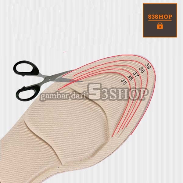 Swokii Insole T Bantalan Alas Kaki Wanita Sepatu High Heels Anti Slip