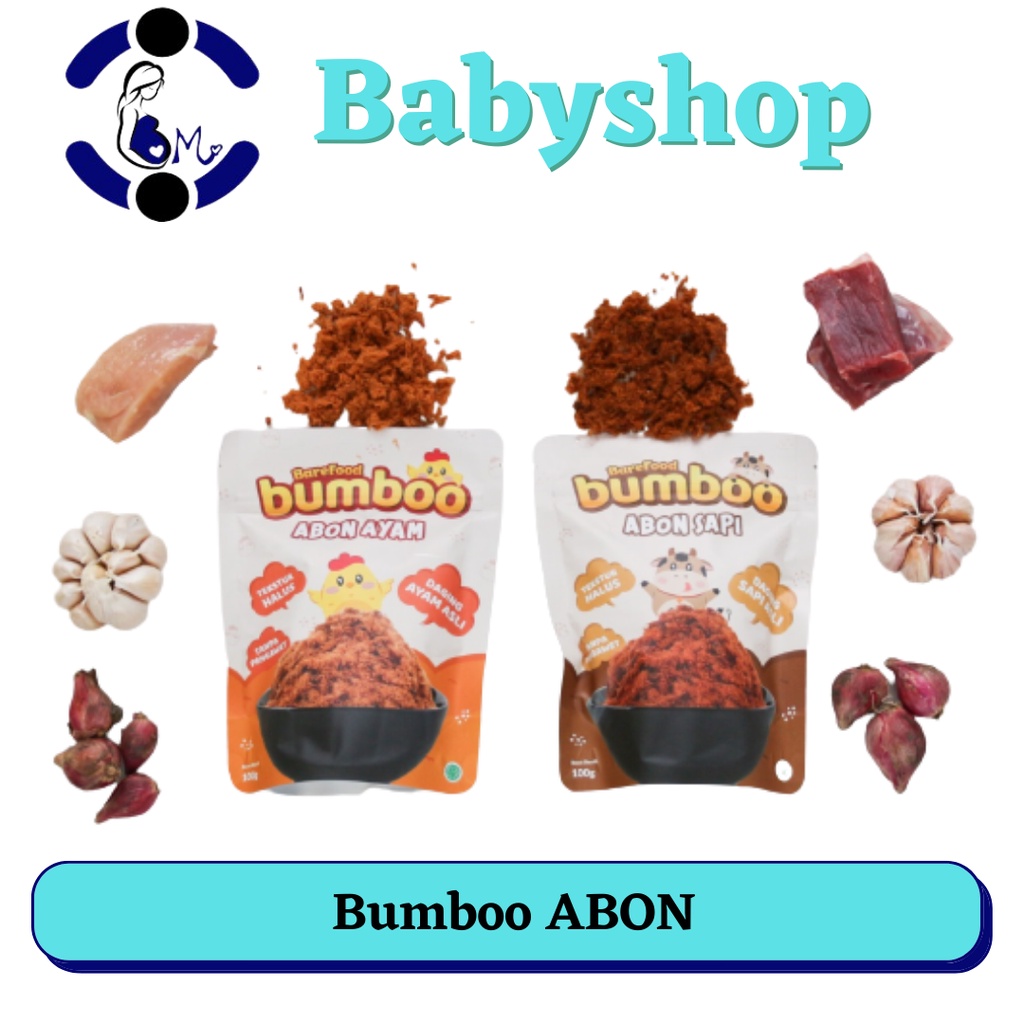 

BUMBOO Abon Asli - Tekstur Lembut MPASI Si Kecil - Sumber Protein - Tanpa MSG - Tanpa Pengawet