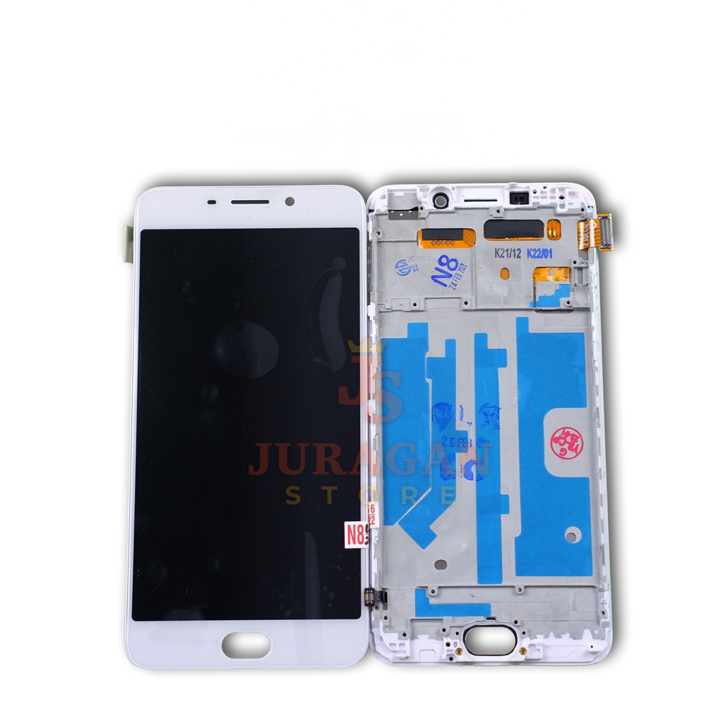 LCD TOUCHSCREEN OPPO F1+ COMPLETE 1SET ORIGINAL PLUS FRAME