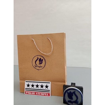 

Terlaris Jual Stempel Paper Bag Stempel Tas Paper Bag Stempel PaperBag Coklat Termurah