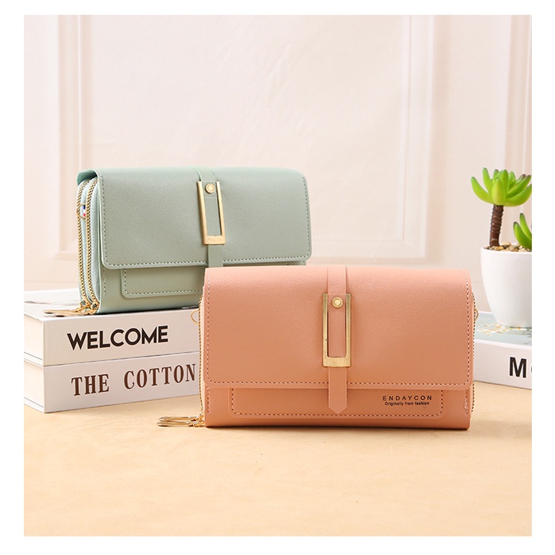 AND / COD / Dompet Wanita Panjang Dompet Panjang Wanita Import Dompet Tali Perempuan Murah Dompet Jalan Cewek Fashion Casual D68