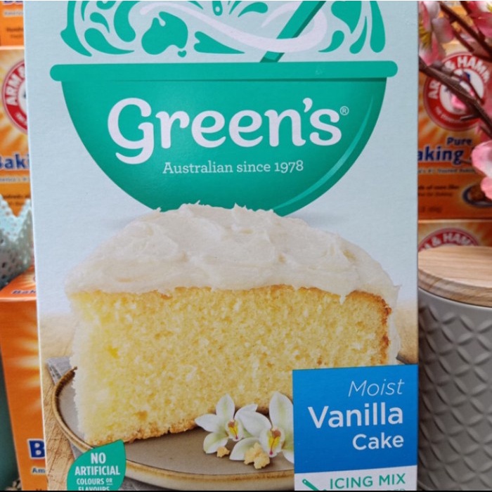 

green's moist vanilla cake 470gr