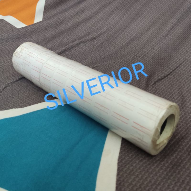 

Roll tabung gulungan label stiker tag harga