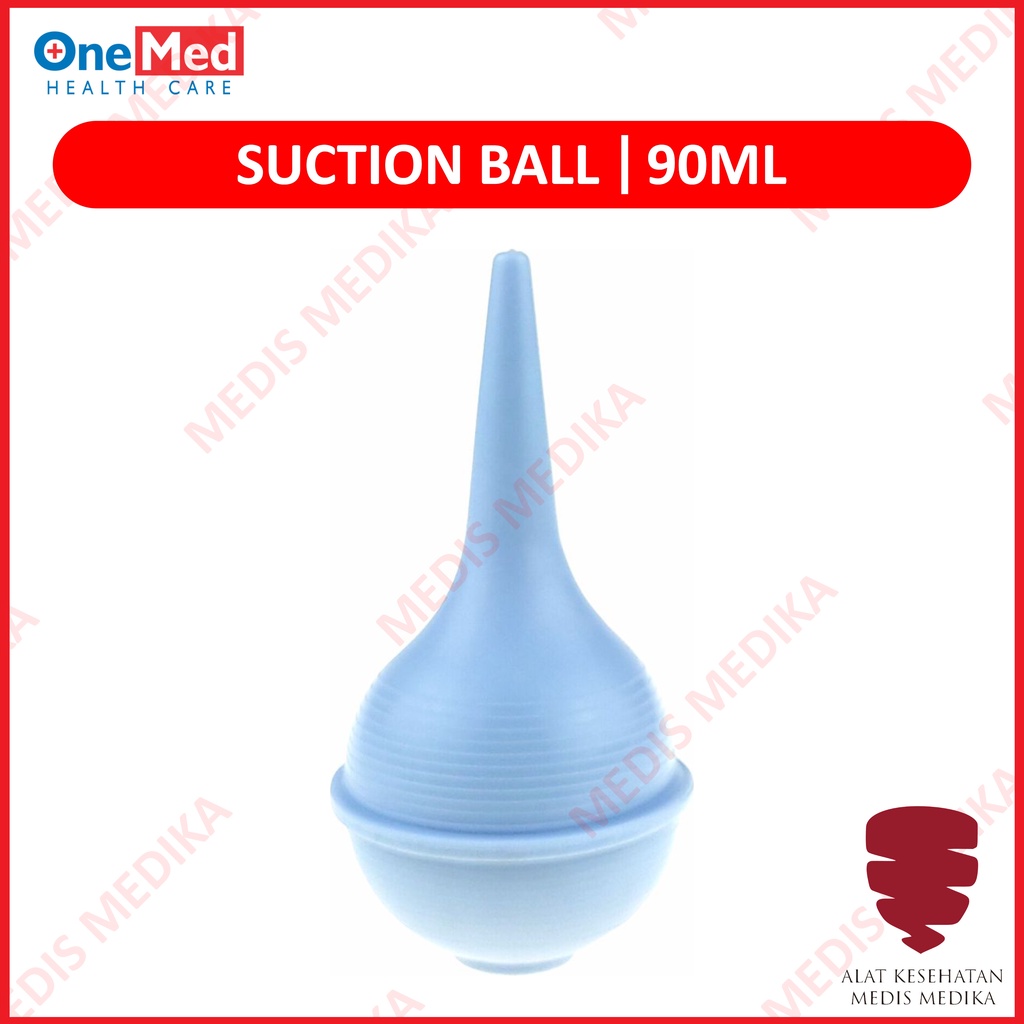 Suction Ball 30ml 60ml 90ml Onemed Penyedot Sedot Ingus Bayi Nasal Aspirator Ear Syringe 30cc 60cc 90cc 30 60 90 cc ml