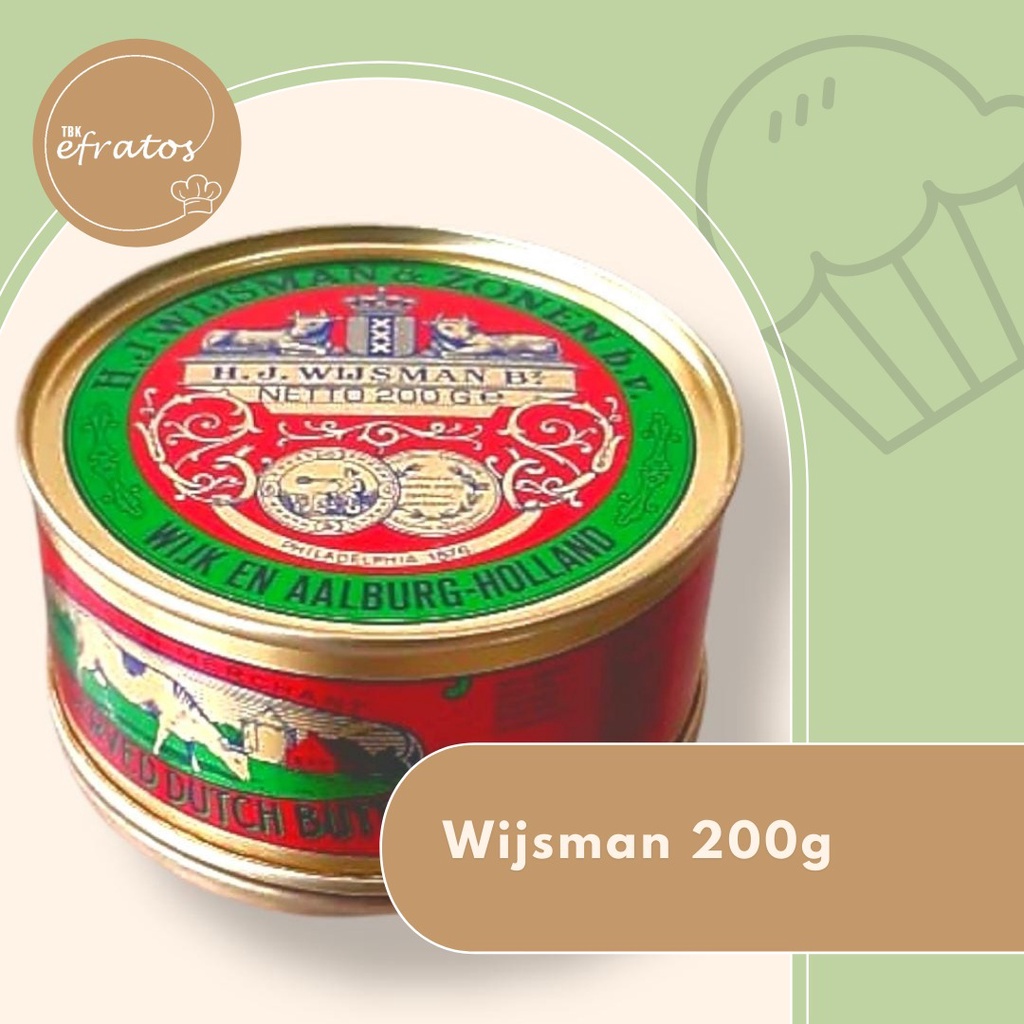 

Butter Wisman 200 Gr Kualitas Premium