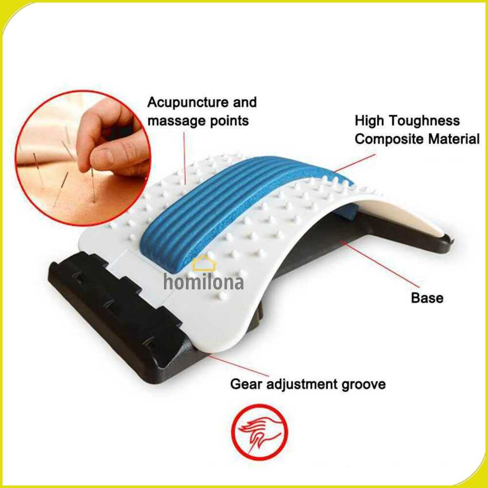 Amkee Alat Terapi Punggung Lumbar Spinal Support Waist Relax - H00310