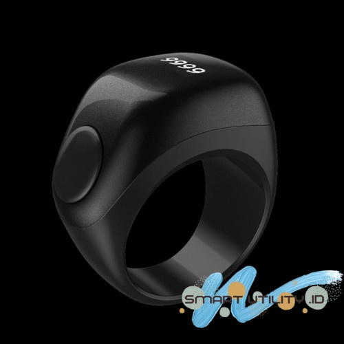 {FamilyStore} iQibla Zikr Ring FLEX F01 - Hitam Diskon