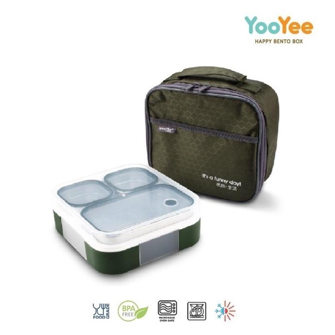 Kotak Makan Stainless 3 sekat (item 635)