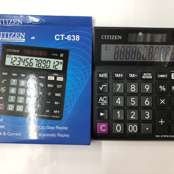 

TERBARU Kalkulator citizen ct 638